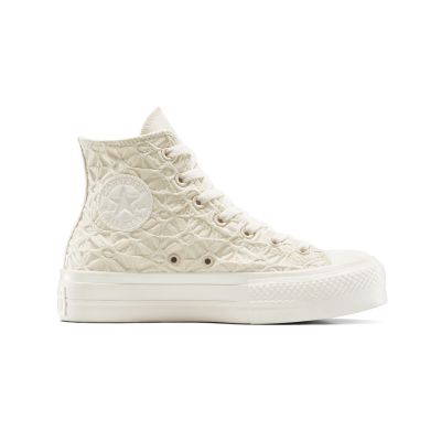 Converse Chuck Taylor All Star Lift Platform Textured Material 4.5 - Brun - Joggesko Converse Chuck Taylor All Star Lift Platform Textured Material 4.5 - Brun - Joggesko