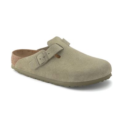 Birkenstock Boston Suede Leather Narrow Fit Grey 1025844 - Grå - Sandaler Birkenstock Boston Suede Leather Narrow Fit Grey 1025844 - Grå - Sandaler