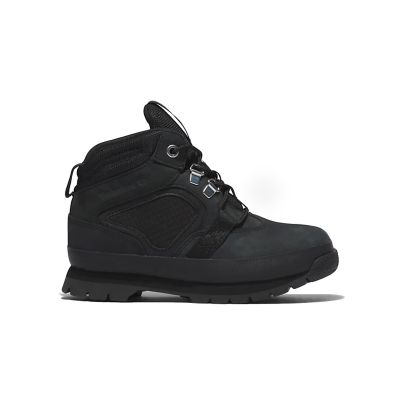 Timberland Euro Hiker Boot For Junior - Svart - Joggesko Timberland Euro Hiker Boot For Junior - Svart - Joggesko