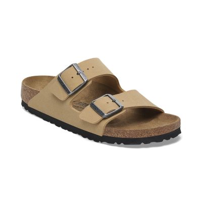 Birkenstock Arizona Birko-Flor Birkibuc Regular Fit Brown - Brun - Sandaler Birkenstock Arizona Birko-Flor Birkibuc Regular Fit Brown - Brun - Sandaler