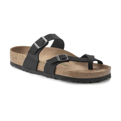 Birkenstock Mayari Vegan Birko-Flor Nubuck Regular Fit - Svart - Sandaler Birkenstock Mayari Vegan Birko-Flor Nubuck Regular Fit - Svart - Sandaler