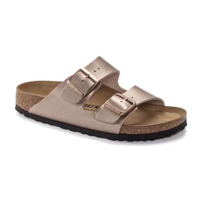 Birkenstock Arizona BS Birko-Flor Narrow fit - Rosa - Sandaler Birkenstock Arizona BS Birko-Flor Narrow fit - Rosa - Sandaler