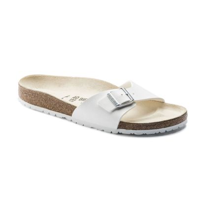 Birkenstock Madrid BF White Regular Fit - Hvit - Sandaler Birkenstock Madrid BF White Regular Fit - Hvit - Sandaler