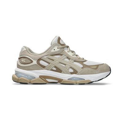 Asics Gel-NYC 2.0 White Feather Grey - Brun - Joggesko Asics Gel-NYC 2.0 White Feather Grey - Brun - Joggesko