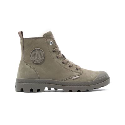 Palladium Pampa Hi Zip WL Dusky Green - Grønn - Joggesko Palladium Pampa Hi Zip WL Dusky Green - Grønn - Joggesko