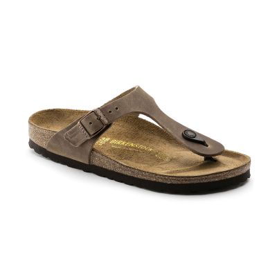 Birkenstock Gizeh NU Oiled Tabacco Brown Regular Fit - Brun - Sandaler Birkenstock Gizeh NU Oiled Tabacco Brown Regular Fit - Brun - Sandaler