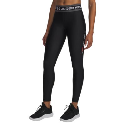 Under Armour Tech Branded Legging Black - Svart - Kompresjonsleggings Under Armour Tech Branded Legging Black - Svart - Kompresjonsleggings