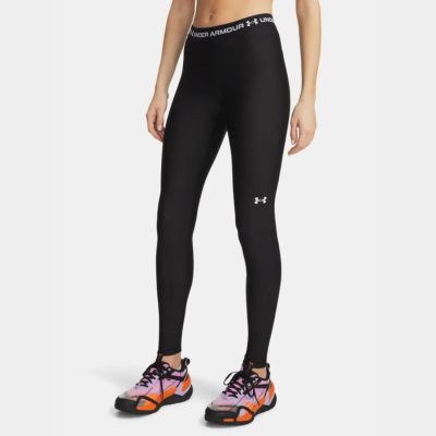 Under Armour HeatGear Wmns Legging Black - Svart - Legins Under Armour HeatGear Wmns Legging Black - Svart - Legins