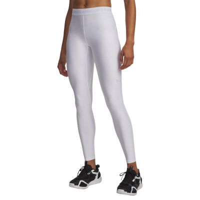 Under Armour HeatGear Legging White - Hvit - Legins Under Armour HeatGear Legging White - Hvit - Legins
