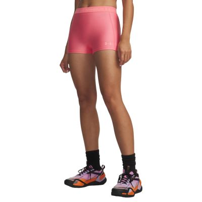 Under Armour HeatGear Shorty Pink - Rosa - Kompresjonsshorts Under Armour HeatGear Shorty Pink - Rosa - Kompresjonsshorts