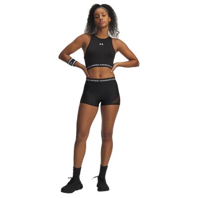 Under Armour HeatGear Mesh Shorty Black - Svart - Kompresjonsshorts Under Armour HeatGear Mesh Shorty Black - Svart - Kompresjonsshorts