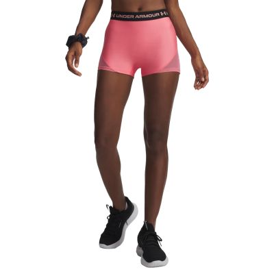 Under Armour HeatGear Mesh Shorty Pink - Rosa - Kompresjonsshorts Under Armour HeatGear Mesh Shorty Pink - Rosa - Kompresjonsshorts