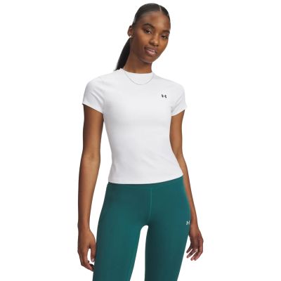 Under Armour Motion Fitted SS EMEA White - Hvit - Kompresjonsskjorte Under Armour Motion Fitted SS EMEA White - Hvit - Kompresjonsskjorte