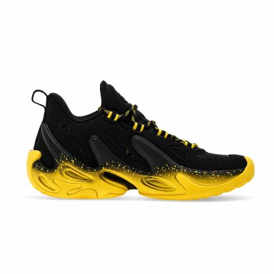 Under Armour CURRY 13 AP "Black Yellow" - Svart - Joggesko Under Armour CURRY 13 AP "Black Yellow" - Svart - Joggesko