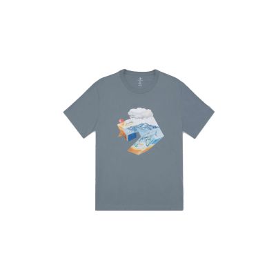 Converse Star Chevron Ocean T-Shirt - Blå - Kortermet T-skjorte Converse Star Chevron Ocean T-Shirt - Blå - Kortermet T-skjorte