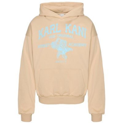 Karl Kani Street Academy OS Hoodie Sand - Hvit - Hettegenser