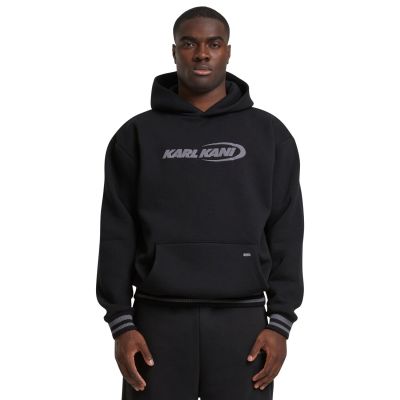 Karl Kani Ellipse Hoodie Black - Svart - Hettegenser