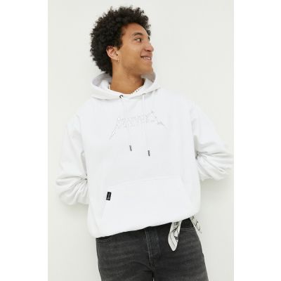 Karl Kani Woven Signature Metaverse OS White - Hvit - Hettegenser