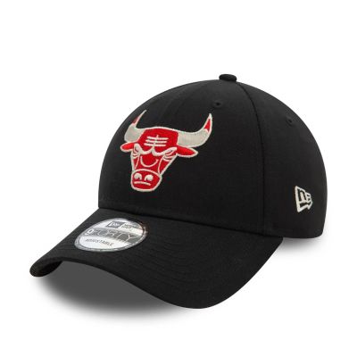 New Era 940 NBA Metallic 9forty Chicago Bulls - Svart - Lokk
