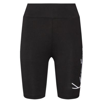 Karl Kani Signature Essential Wmns Cycling Shorts - Svart - Shorts Karl Kani Signature Essential Wmns Cycling Shorts - Svart - Shorts