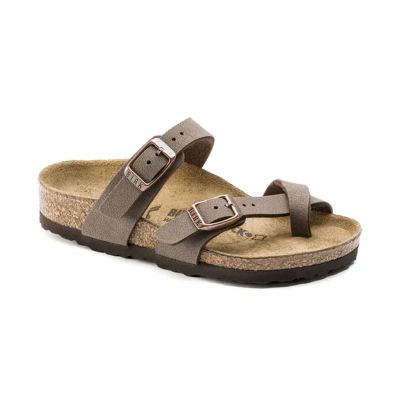Birkenstock Mayari Kids Birko-Flor Birkibuc Regular Fit - Brun - Sandaler Birkenstock Mayari Kids Birko-Flor Birkibuc Regular Fit - Brun - Sandaler
