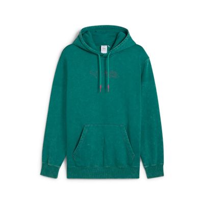 Puma X Squid Game Graphic Hoodie Green - Grønn - Hettegenser