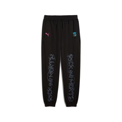Puma Hoops x Rick and Morty Sweatpants - Svart - Bukser Puma Hoops x Rick and Morty Sweatpants - Svart - Bukser