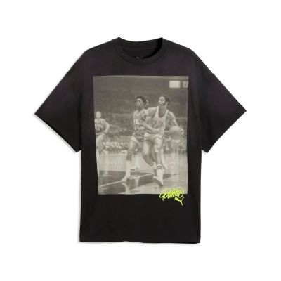 Puma MEMORY LANE Tee I PUMA Black - Svart - Kortermet T-skjorte Puma MEMORY LANE Tee I PUMA Black - Svart - Kortermet T-skjorte