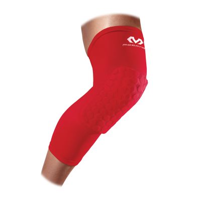 McDavid Hex® Leg Sleeves Red - rød - Kroppsbeskyttelse