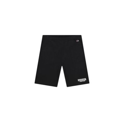 Champion X Stranger Things Unisex Shorts-M - Svart - Shorts