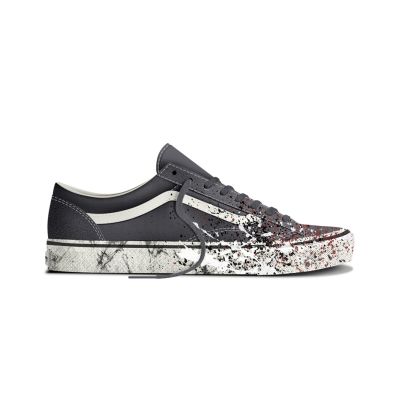 Vans LX Old Skool 36 PTSP MDGRY Charcoal Grey - Grå - Joggesko Vans LX Old Skool 36 PTSP MDGRY Charcoal Grey - Grå - Joggesko