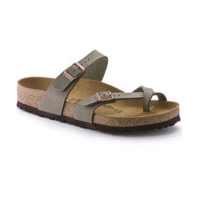 Birkenstock Mayari BF-Nubuck Stone Regular Fit - Brun - Sandaler Birkenstock Mayari BF-Nubuck Stone Regular Fit - Brun - Sandaler