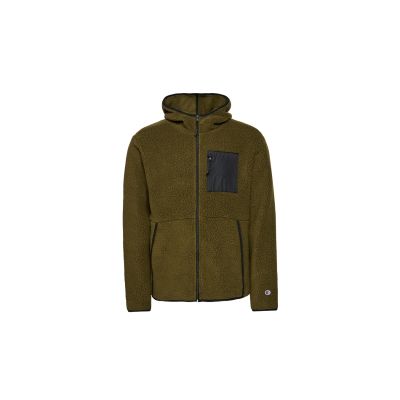Champion Hooded Full Zip Top - Grønn - Hettegenser