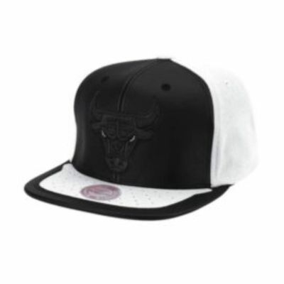Mitchell & Ness NBA Day One Snapback Bulls White/Black - Hvit - Lokk