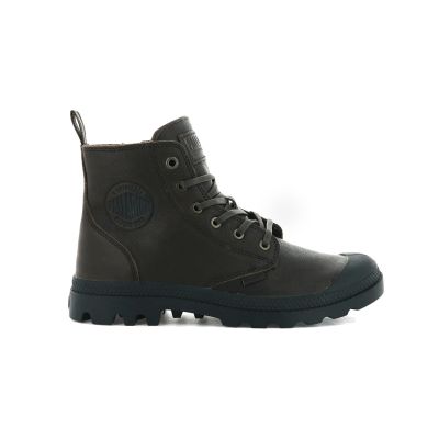 Palladium Pampa Zip Leather Essential - Brun - Joggesko Palladium Pampa Zip Leather Essential - Brun - Joggesko