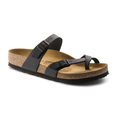 Birkenstock Mayari Birko-Flor Narrow Fit Black - Svart - Sandaler Birkenstock Mayari Birko-Flor Narrow Fit Black - Svart - Sandaler