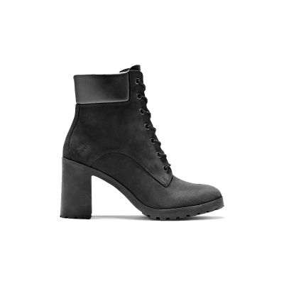 Timberland Women's Allington Mid Lace-Up Boot Black - Svart - Joggesko Timberland Women's Allington Mid Lace-Up Boot Black - Svart - Joggesko