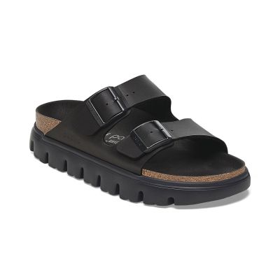 Birkenstock Arizona Chunky Birko-Flor Narrow Fit Black - Svart - Sandaler Birkenstock Arizona Chunky Birko-Flor Narrow Fit Black - Svart - Sandaler