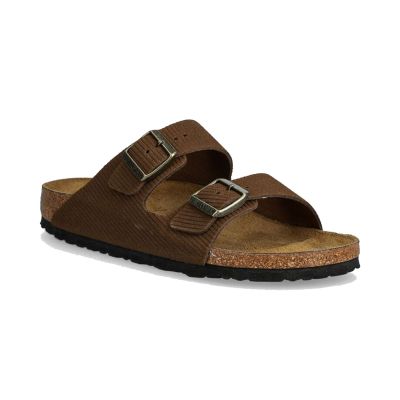 Birkenstock Arizona Suede Corduroy Narrow Fit Light Brown - Brun - Sandaler Birkenstock Arizona Suede Corduroy Narrow Fit Light Brown - Brun - Sandaler