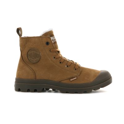 Palladium Pampa Hi Zip WL - Brun - Joggesko