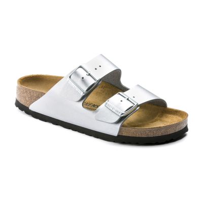 Birkenstock Arizona BF Silver Regular Fit - Hvit - Sandaler Birkenstock Arizona BF Silver Regular Fit - Hvit - Sandaler