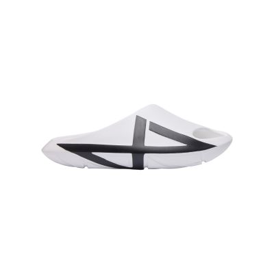 Anta Shock 4 "White/Black" Basketball Slippers - Hvit - Joggesko Anta Shock 4 "White/Black" Basketball Slippers - Hvit - Joggesko