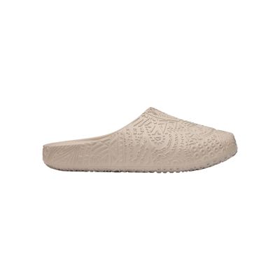 Anta KAI Hélà "Light Khaki" Basketball Slippers - Brun - Joggesko Anta KAI Hélà "Light Khaki" Basketball Slippers - Brun - Joggesko