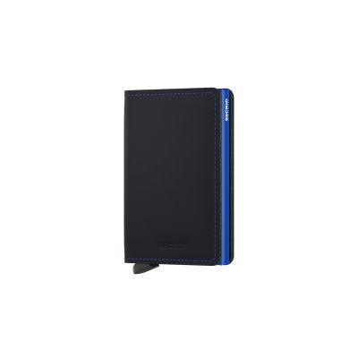 Secrid Slimwallet Matte Black & Blue - Svart - Accessories