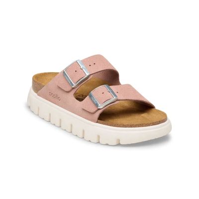 Birkenstock Arizona Chunky Suede Leather Narrow Fit Pink Clay - Rosa - Sandaler Birkenstock Arizona Chunky Suede Leather Narrow Fit Pink Clay - Rosa - Sandaler