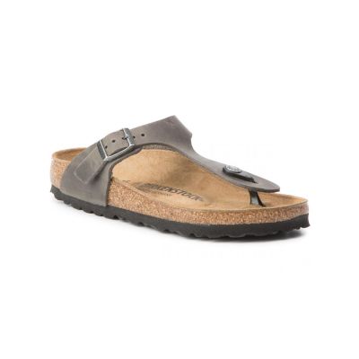 Birkenstock Gizeh Iron Narrow Fit - Grå - Sandaler Birkenstock Gizeh Iron Narrow Fit - Grå - Sandaler
