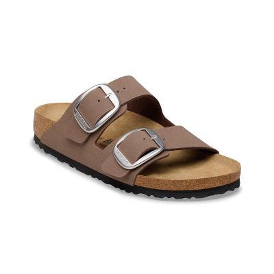 Birkenstock Arizona Big Buckle Birkibuc Narrow Fit Mocca - Brun - Sandaler Birkenstock Arizona Big Buckle Birkibuc Narrow Fit Mocca - Brun - Sandaler