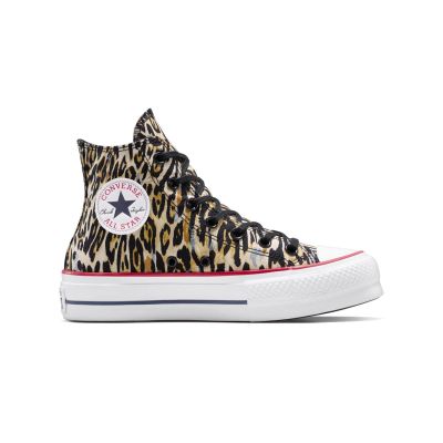 Converse Chuck Taylor All Star Lift Platform Leopard - Svart - Joggesko Converse Chuck Taylor All Star Lift Platform Leopard - Svart - Joggesko