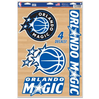 WinCraft NBA 11x17  Orlando Magic Multi-Use Decal - Blå - Nálepky
