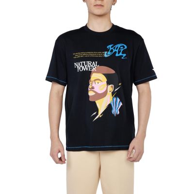 Anta KAI Tee Black - Svart - Kortermet T-skjorte